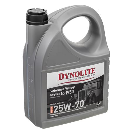 Engine Oil Prewar 25W-70 5 Litre - GGL811250 - Dynolite